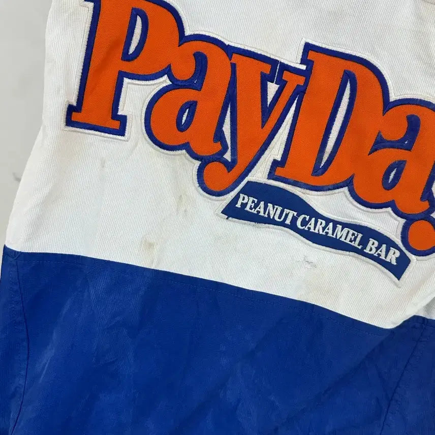 [BUNJANG] Nike Nascar Payday Racing Half-Zip Short Sleeve Shirt / 나이키 올드스쿨 나스카 페이데이 레이싱 반팔 셔츠 하프집업