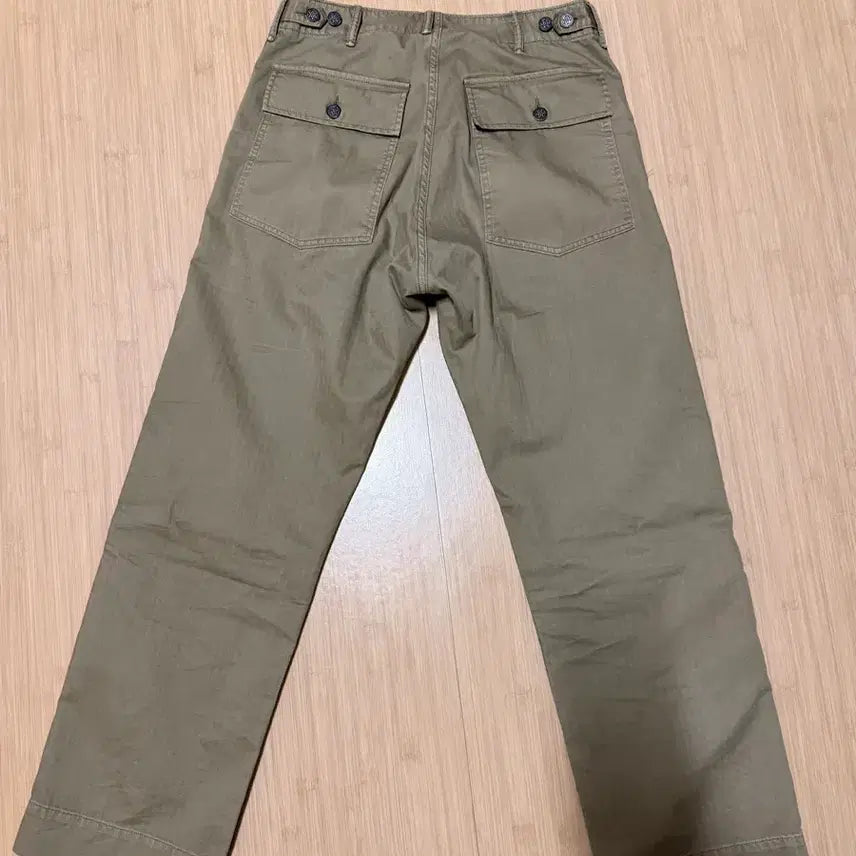 [SOLD OUT] RRL 헤링본 유틸리티 퍼티그 팬츠 30*30