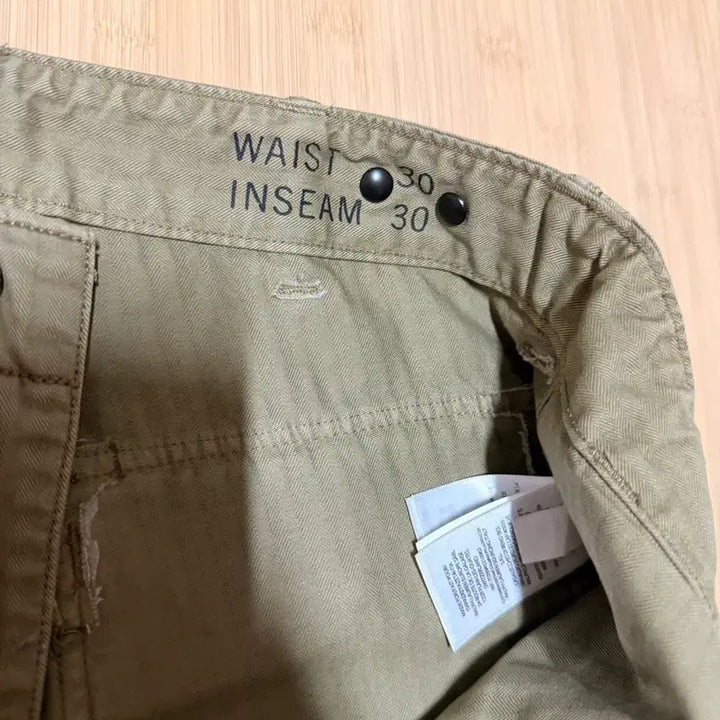[SOLD OUT] RRL 헤링본 유틸리티 퍼티그 팬츠 30*30