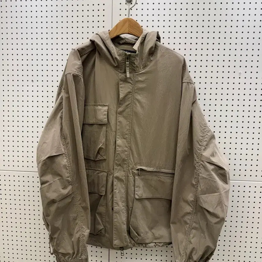 [BUNJANG] Prism Works Utility Parka Light Khaki U1550 / 프리즘웍스 유틸리티 파카 라이트 카키  U1550
