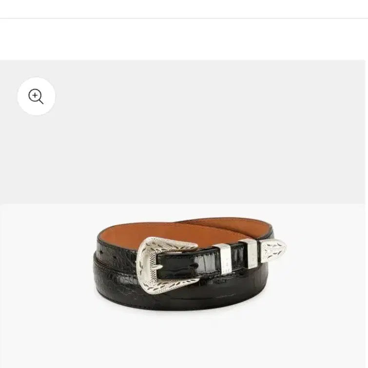 [SOLD OUT] 새상품급 아드리아노 메네게티 네이티브 인디언 웨스턴벨트 95 33~36