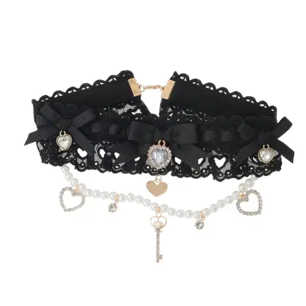 [BUNJANG] LIZ LISA Lace Frill Ribbon Choker / LIZ LISA 리즈리사 레이스 프릴 리본 초커