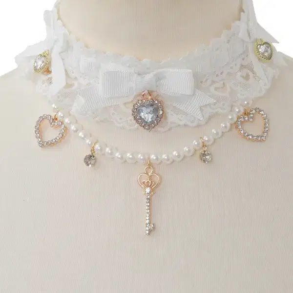 [BUNJANG] LIZ LISA Lace Frill Ribbon Choker / LIZ LISA 리즈리사 레이스 프릴 리본 초커