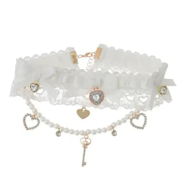 [BUNJANG] LIZ LISA Lace Frill Ribbon Choker / LIZ LISA 리즈리사 레이스 프릴 리본 초커