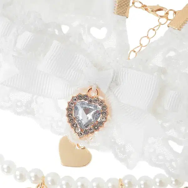 [BUNJANG] LIZ LISA Lace Frill Ribbon Choker / LIZ LISA 리즈리사 레이스 프릴 리본 초커