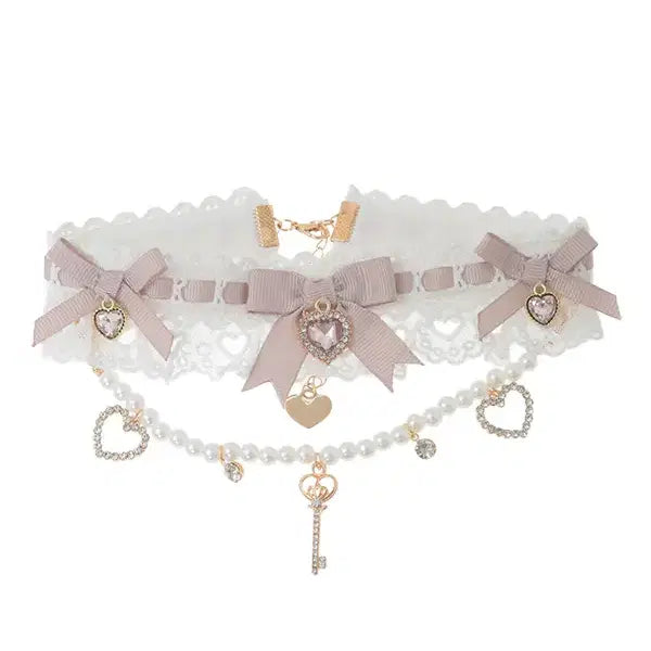 [BUNJANG] LIZ LISA Lace Frill Ribbon Choker / LIZ LISA 리즈리사 레이스 프릴 리본 초커