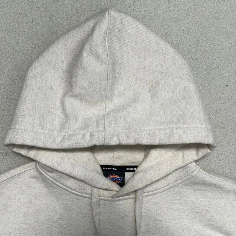 [BUNJANG] Dickies D Logo Hoodie Ivory M / 디키즈 D로고 후드티 아이보리 M