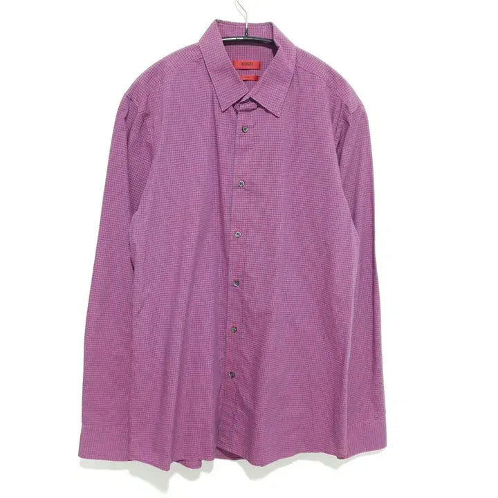 [BUNJANG] Hugo Boss Slim Fit Check Shirt M / 휴고보스 슬림핏 체크 셔츠 M_i4197