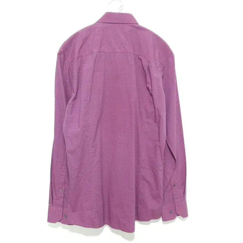 [BUNJANG] Hugo Boss Slim Fit Check Shirt M / 휴고보스 슬림핏 체크 셔츠 M_i4197