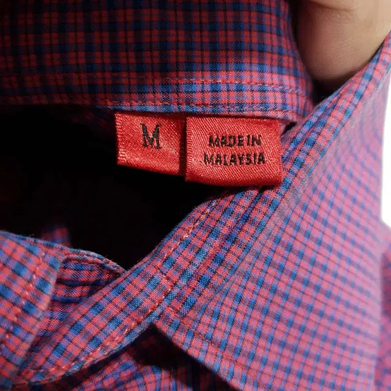 [BUNJANG] Hugo Boss Slim Fit Check Shirt M / 휴고보스 슬림핏 체크 셔츠 M_i4197