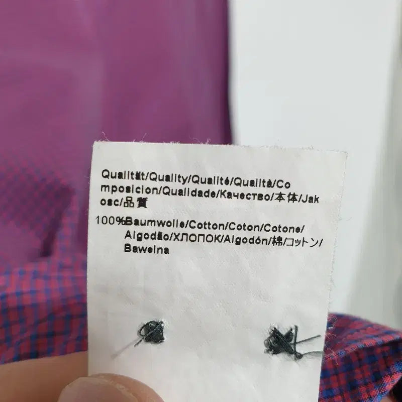 [BUNJANG] Hugo Boss Slim Fit Check Shirt M / 휴고보스 슬림핏 체크 셔츠 M_i4197