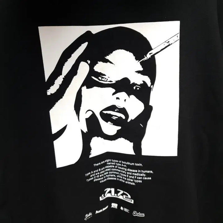 [BUNJANG] Buried Alive Fleece Hoodie L / 베리드얼라이브 기모 후드티 L