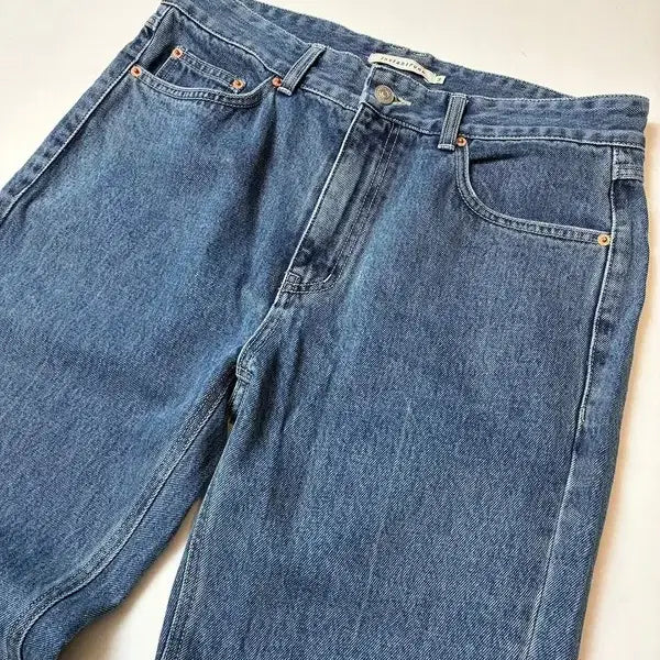 [BUNJANG] InstantFunk 21SS Washed Bootcut Denim Pants / 인스턴트펑크 21SS 워시드 부츠컷 데님 팬츠 PN9416