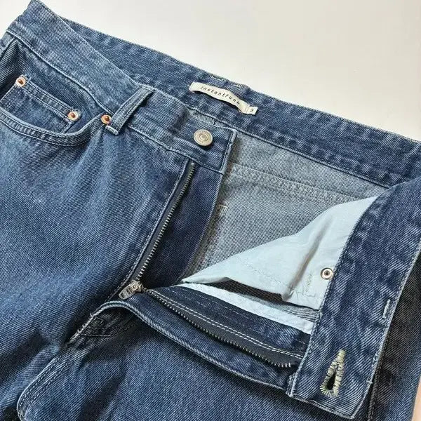 [BUNJANG] InstantFunk 21SS Washed Bootcut Denim Pants / 인스턴트펑크 21SS 워시드 부츠컷 데님 팬츠 PN9416