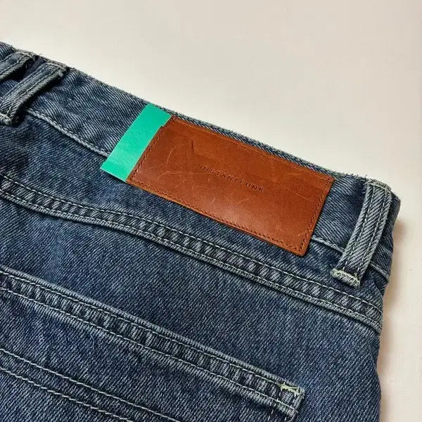 [BUNJANG] InstantFunk 21SS Washed Bootcut Denim Pants / 인스턴트펑크 21SS 워시드 부츠컷 데님 팬츠 PN9416
