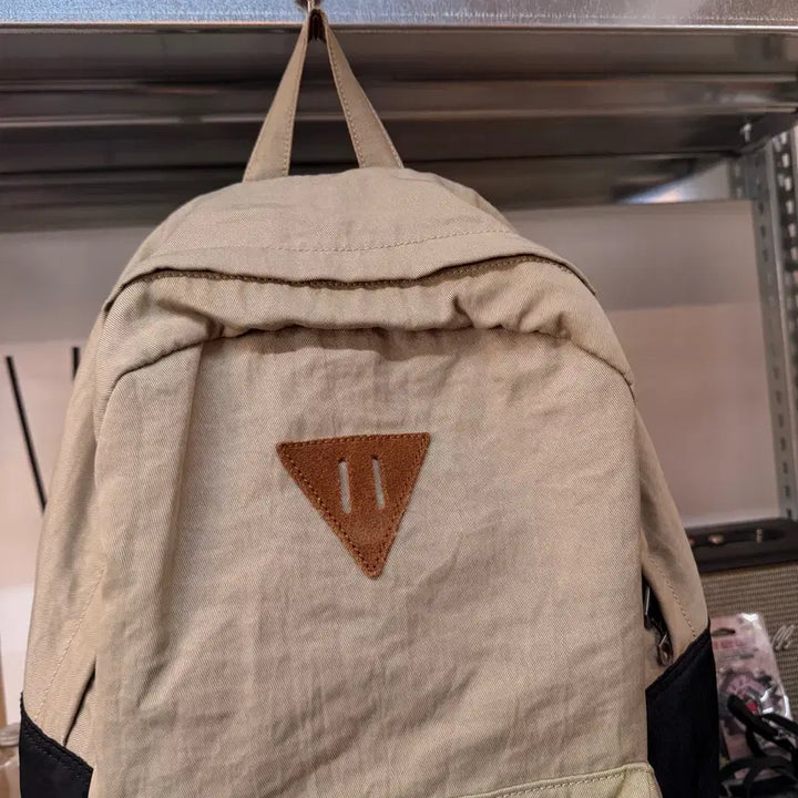 [BUNJANG] Diesel Suede Slab Fabric Backpack / 디젤 스웨이드 슬라브 패브릭 백팩