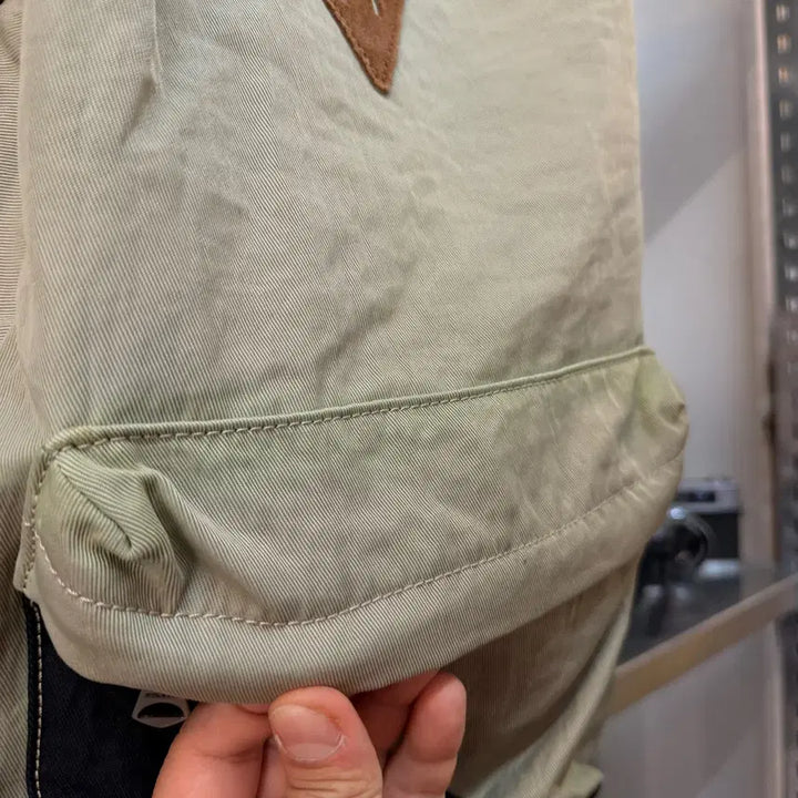 [BUNJANG] Diesel Suede Slab Fabric Backpack / 디젤 스웨이드 슬라브 패브릭 백팩