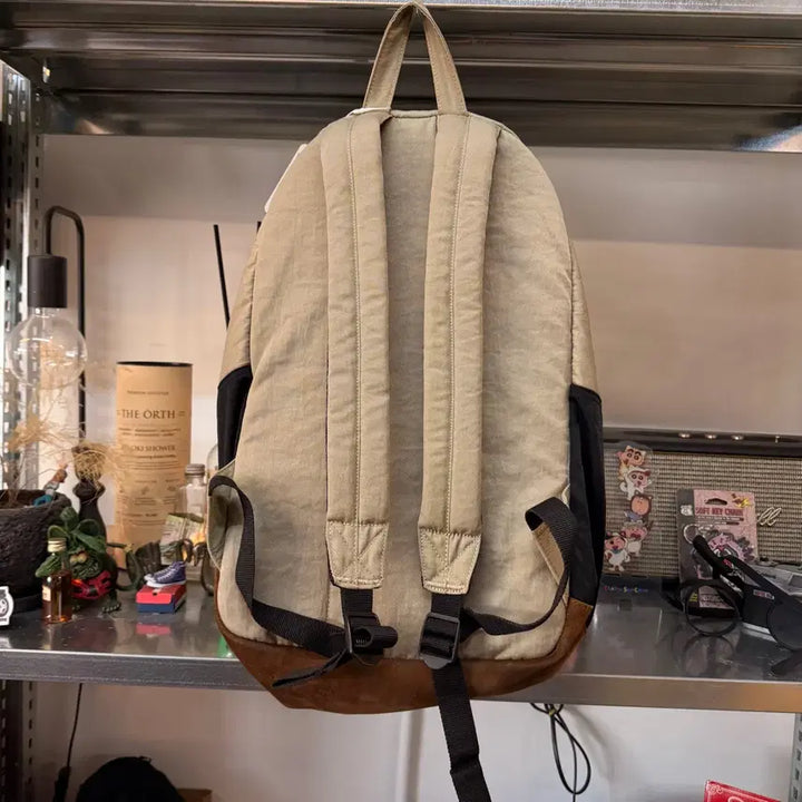 [BUNJANG] Diesel Suede Slab Fabric Backpack / 디젤 스웨이드 슬라브 패브릭 백팩