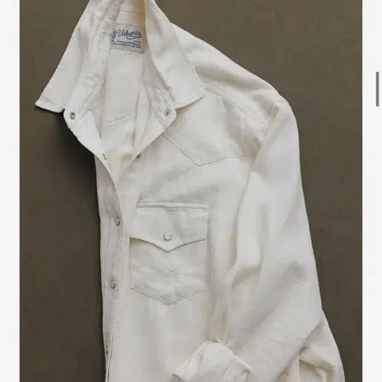 [SOLD OUT] 얼바닉30 랜치셔츠 내추럴