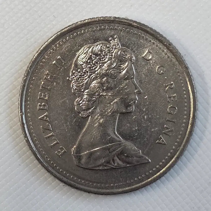[BUNJANG] Canada 25 Cent Coin zk-2583 / 캐나다 25센트 동전 zk-2583