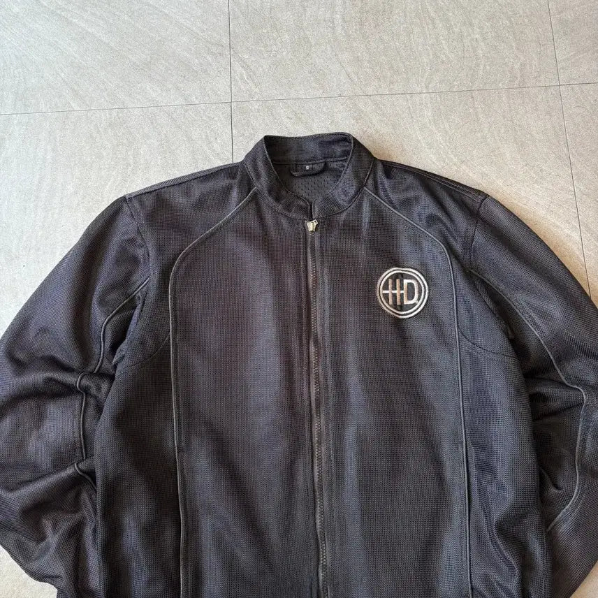 [BUNJANG] Harley-Davidson Black Mesh Racing Jacket / 할리데이비슨 정품 블랙 메쉬 레이싱 자켓