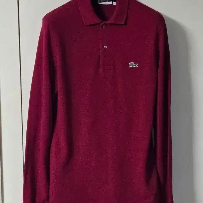 [BUNJANG] Lacoste Long Sleeve Polo Shirt (Men) 90 / 라코스테 긴팔 카라티(남)90