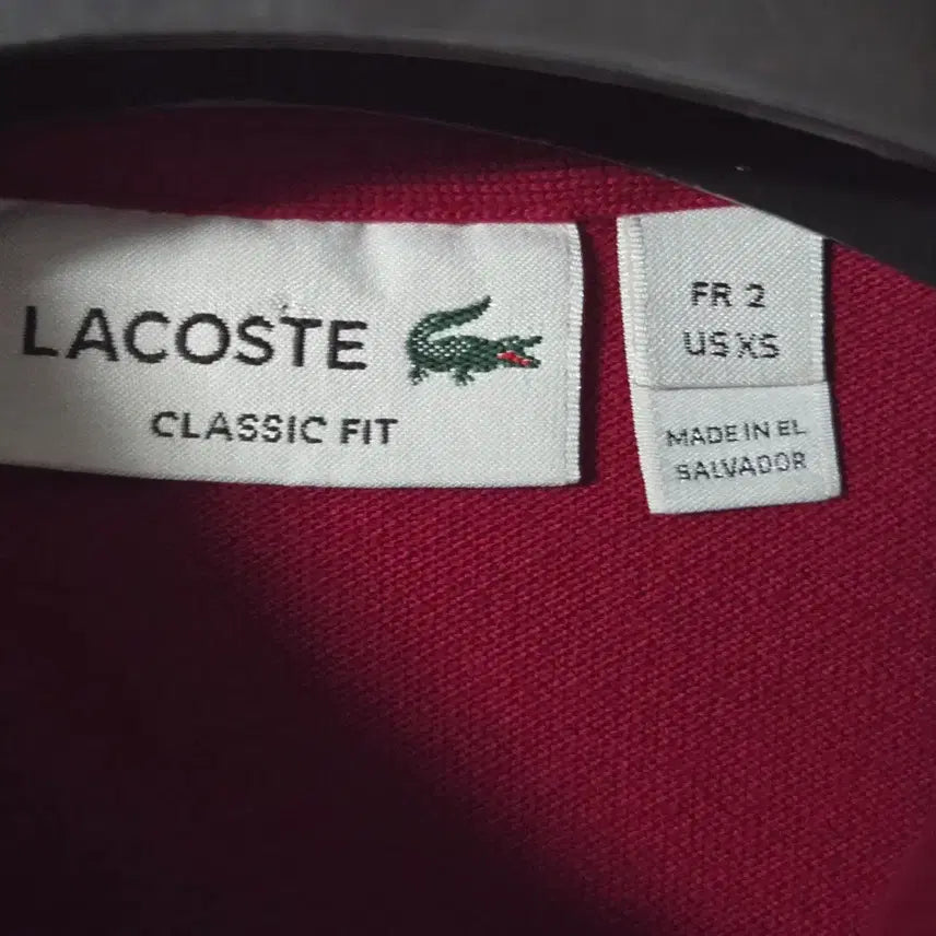 [BUNJANG] Lacoste Long Sleeve Polo Shirt (Men) 90 / 라코스테 긴팔 카라티(남)90
