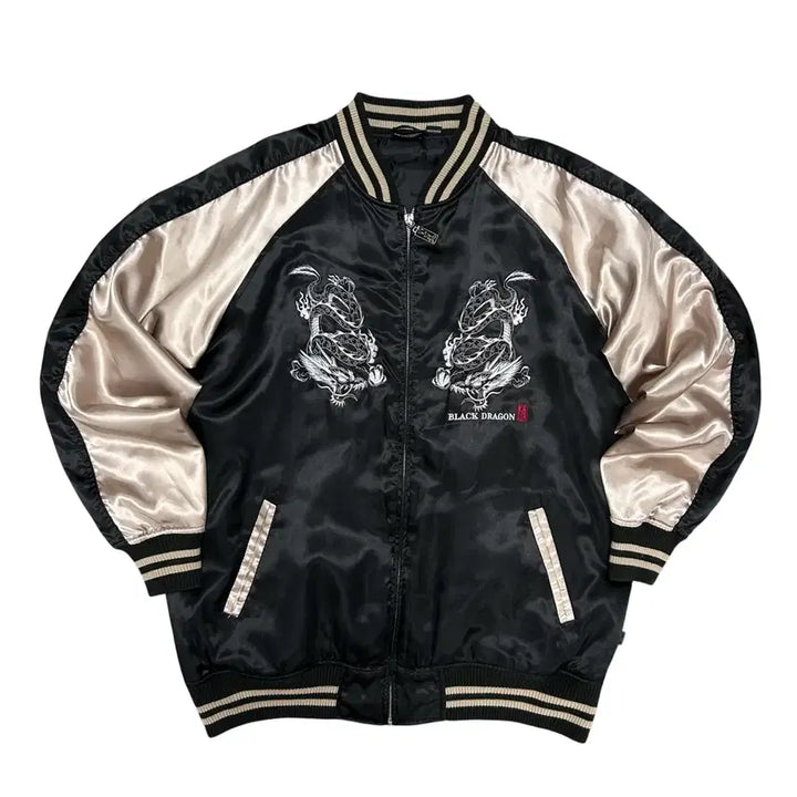 [BUNJANG] Dogtown Black Dragon Samurai Sukajan (XL) / 도그타운 블랙드래곤 사무라이 스카쟌(XL)