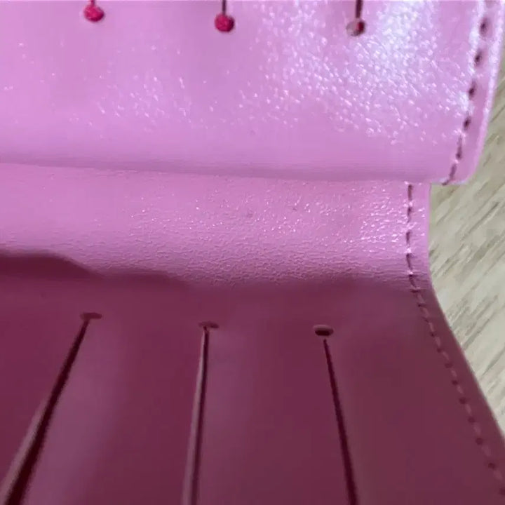 [BUNJANG] Sanrio Hello Kitty Pink Wallet / 고전문구 헬로키티 핑크색 반지갑 Sanrio