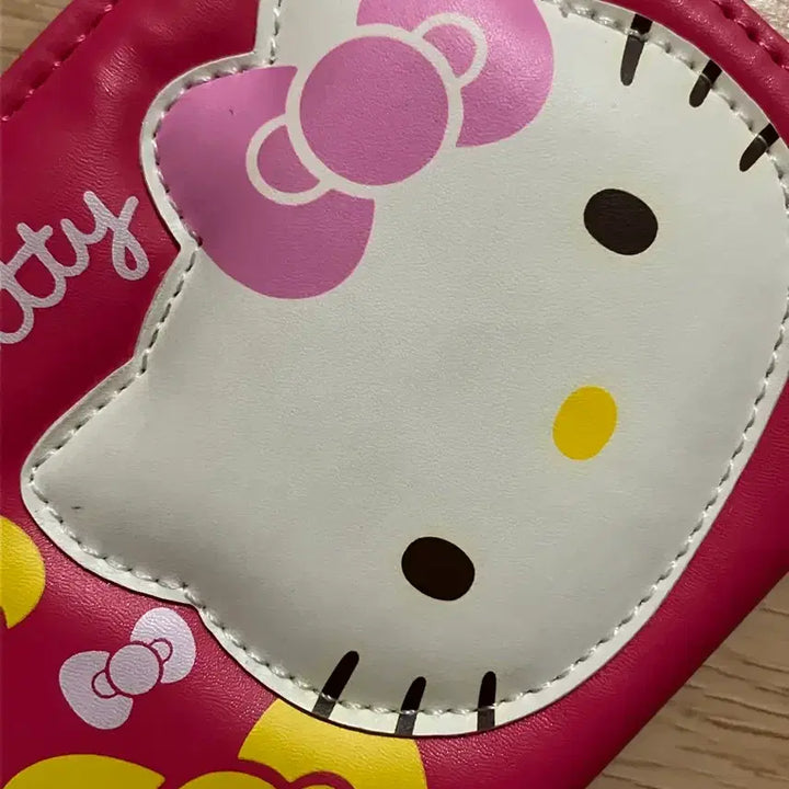 [BUNJANG] Sanrio Hello Kitty Pink Wallet / 고전문구 헬로키티 핑크색 반지갑 Sanrio