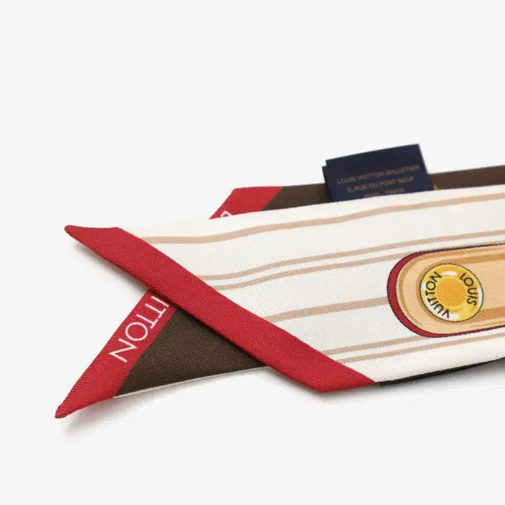 [BUNJANG] Louis Vuitton My Neverfull BB Bandeau Scarf Brown / (정품)루이비통 M96532 마이 네버풀 BB 방도 스카프 브라운