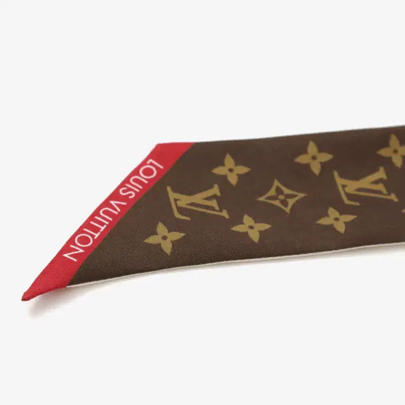 [BUNJANG] Louis Vuitton My Neverfull BB Bandeau Scarf Brown / (정품)루이비통 M96532 마이 네버풀 BB 방도 스카프 브라운