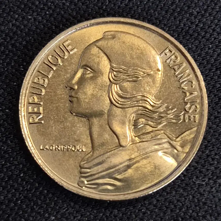 [BUNJANG] France 5 Centimes Coin (1974) / [EP. 2138] 1974년 프랑스 5상팀 동전