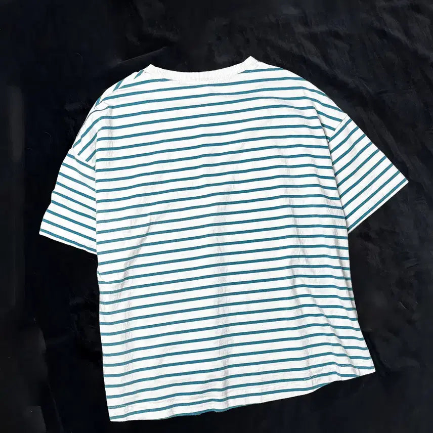 [BUNJANG] Vintage Marine Style Striped T-shirt / 일본빈티지 마린st 반팔티