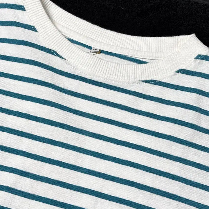 [BUNJANG] Vintage Marine Style Striped T-shirt / 일본빈티지 마린st 반팔티