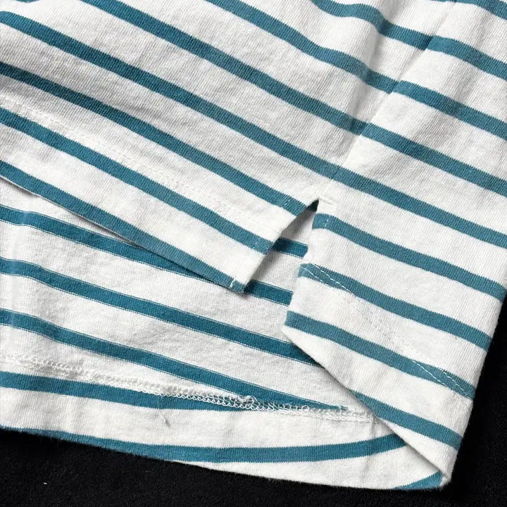 [BUNJANG] Vintage Marine Style Striped T-shirt / 일본빈티지 마린st 반팔티