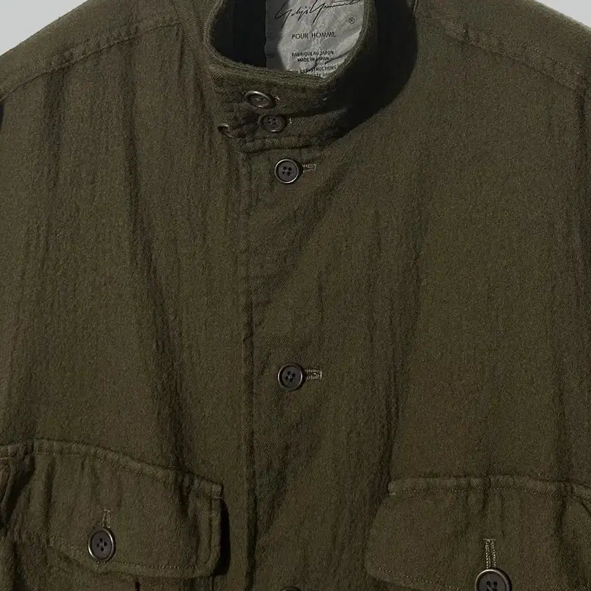 [BUNJANG] Yohji Yamamoto Pour Homme Wool Coat / 요지 야마모토 뿌르옴므 코트
