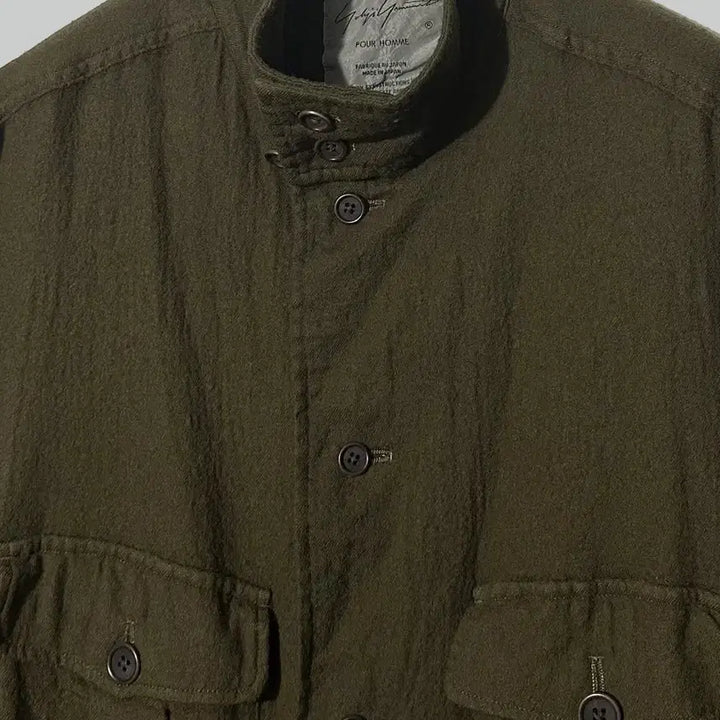 [BUNJANG] Yohji Yamamoto Pour Homme Wool Coat / 요지 야마모토 뿌르옴므 코트
