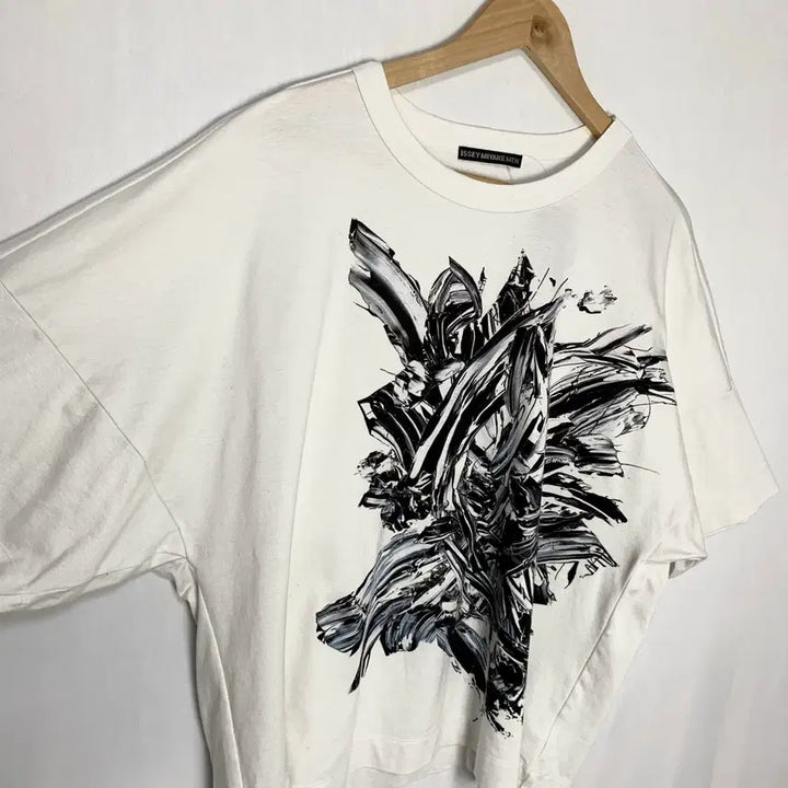 [BUNJANG] ISSEY MIYAKE MEN Printed Oversized Short Sleeve T-Shirt / ISSEY MIYAKE MEN 이세이미야케 프린팅 오버핏 반팔 티셔츠