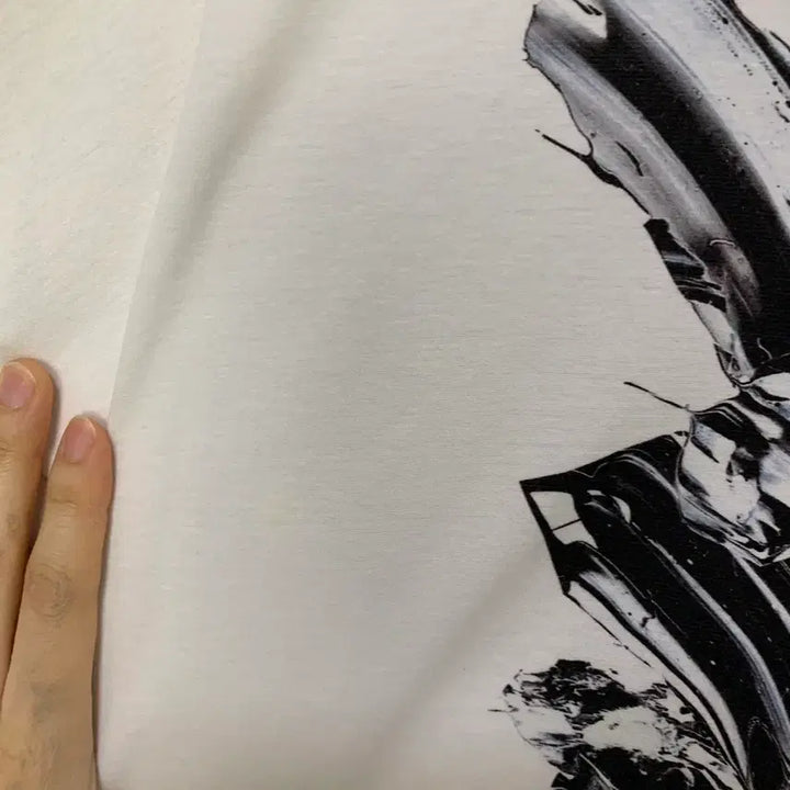 [BUNJANG] ISSEY MIYAKE MEN Printed Oversized Short Sleeve T-Shirt / ISSEY MIYAKE MEN 이세이미야케 프린팅 오버핏 반팔 티셔츠