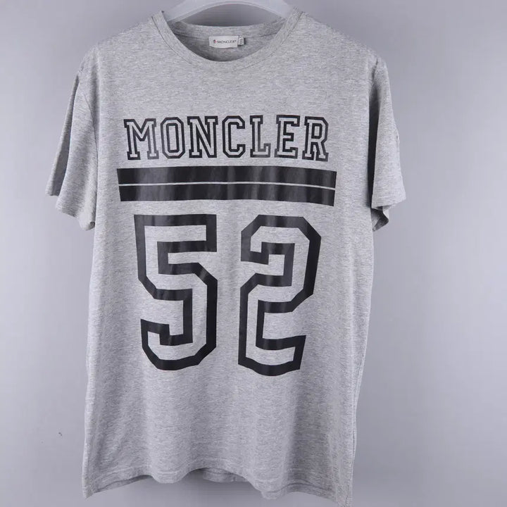 [SOLD OUT] 몽클레어 로고 반팔티 그레이 (2xl/105)