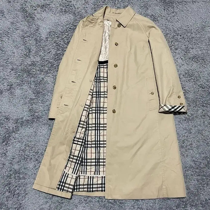 [BUNJANG] Burberry Trench Coat Beige Check / 버버리 트렌치코트 베이지 체크