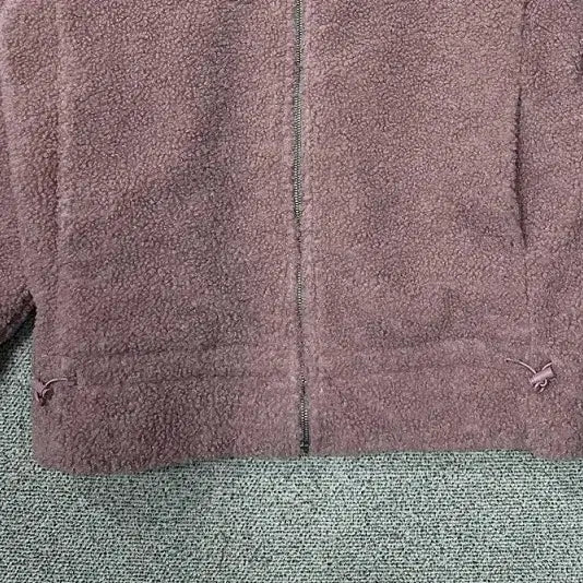 [BUNJANG] Andar Light Purple Fleece Hoodie / 안다르 라이트 퍼플 양털 뽀글이 후리스 후드 집업 4