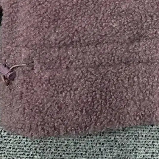[BUNJANG] Andar Light Purple Fleece Hoodie / 안다르 라이트 퍼플 양털 뽀글이 후리스 후드 집업 4