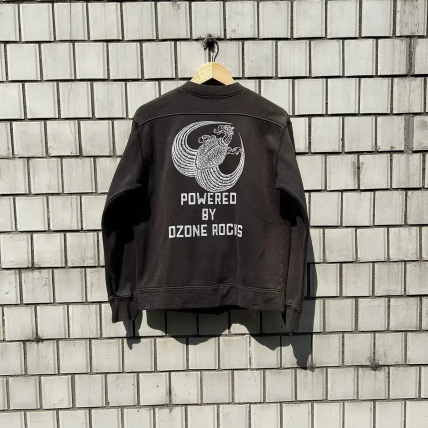 [BUNJANG] Ozone Community Fading Sweat Zip-up / 오존 커뮤니티 페이딩 스웻집업