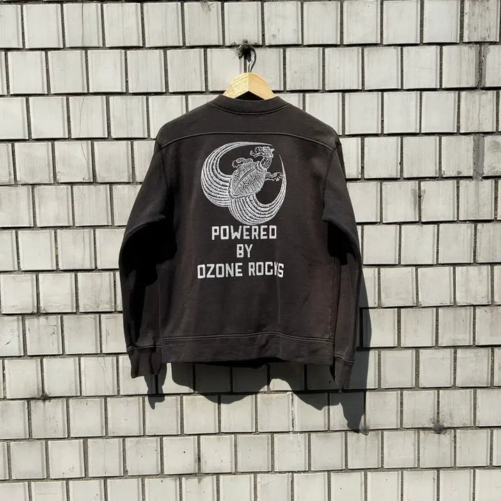 [BUNJANG] Ozone Community Fading Sweat Zip-up / 오존 커뮤니티 페이딩 스웻집업