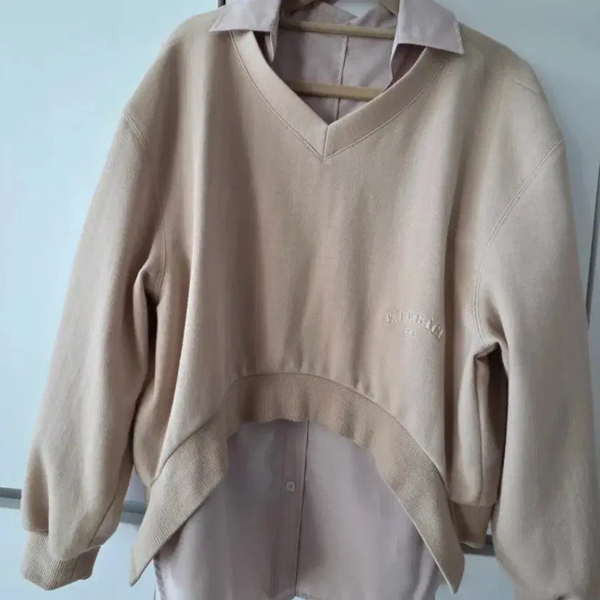 [BUNJANG] System Layered Shirt-Sweatshirt / 시착1회 시스템 셔츠 맨투맨