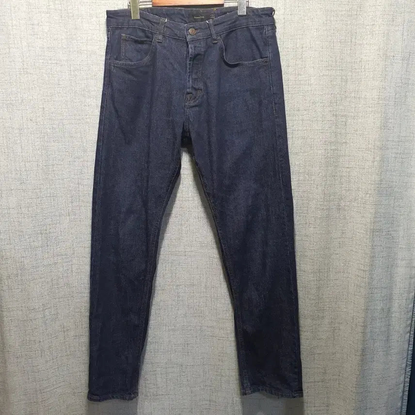 [BUNJANG] Massimo Dutti Relaxed Fit Dark Denim Jeans / 마시모두띠 릴렉스핏 다크 데님 청바지 31