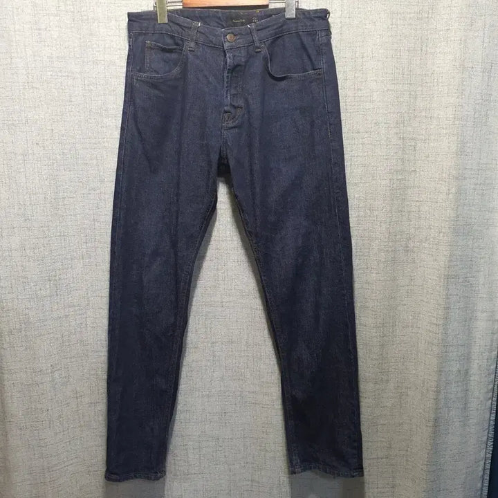 [BUNJANG] Massimo Dutti Relaxed Fit Dark Denim Jeans / 마시모두띠 릴렉스핏 다크 데님 청바지 31
