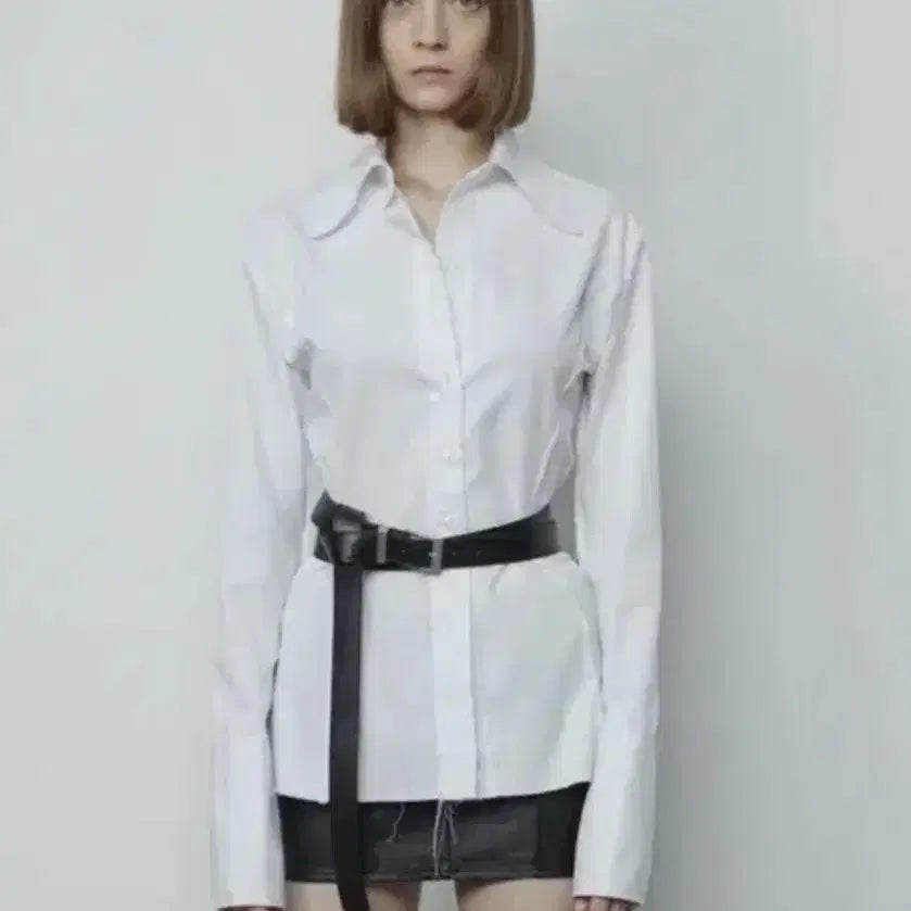 [BUNJANG] Bohemian Seoul Cutting Damage Black Shirt / 보헴서 커팅 [데미지 셔츠] 블랙 보헤미안서울 bohemseo